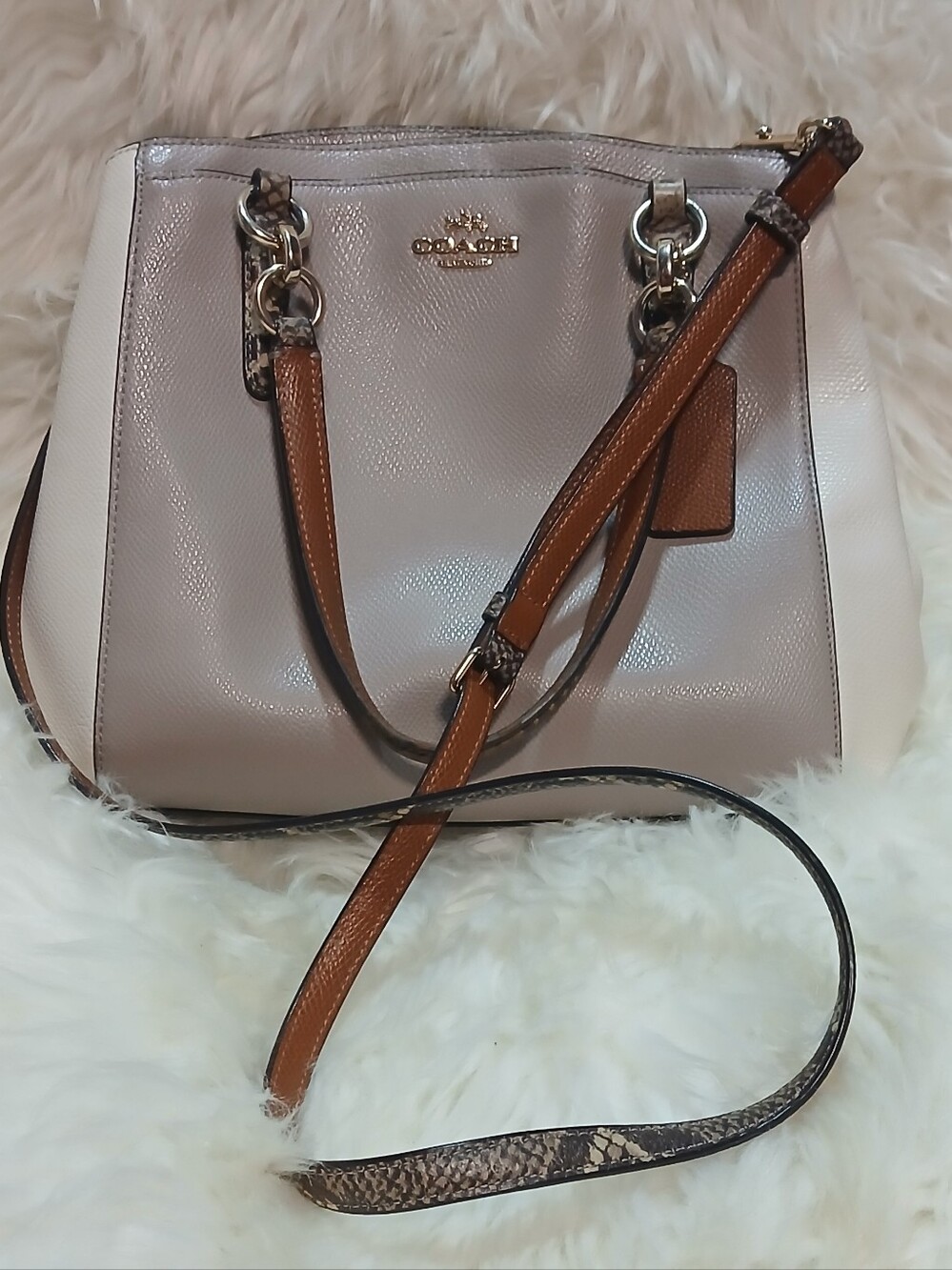 Coach Minetta Pebble Leather Crossbody Bag